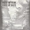 TASTE OF FEAR/VOICE OF HATE-CD-Split Cd